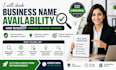 check business name availability and suggest unique brand names