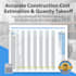 do construction cost estimation and takeoff