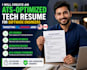 create an ats optimized tech resume for software engineers targeting US canada