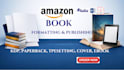 do amazon kdp poetry book publishing, paperback, ebook, typesetting  kdp upload