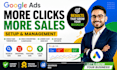 setup and mange google ads adwords campaign and audit