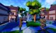 build a roblox map game ugc city game creation map level design game environment