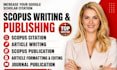 do scopus journal writing scopus article format paper for journal publication