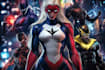 draw superhero character illustration