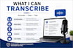 transcribe audio and video to text accurately