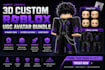 do wearable roblox ugc bundle, dynamic head, roblox clothing