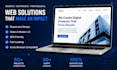 create a responsive website using HTML CSS and javascript