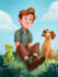 draw a disney style cartoon