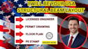 usa structural permit plan, beam layout, rebar detailing, structural engineer
