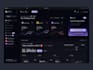 design and develop a professional crypto dashboard web app