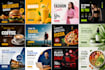 create professional social media posts