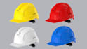 design realistic 3d construction helmets for marketing and visualization