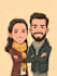 draw your couple caricature