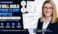 build airtable client portal, customer dashboard, airtable and softr portal