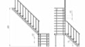 design 2d and 3d realistic staircase, handrail, and spiral stair renderings
