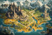 create your fantasy city map