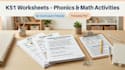 create ks1 worksheets for phonics math and printable learning sheets