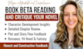 beta read, romance beta reader, beta reader fantasy, thriller alpha beta reader