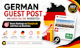 do german guest post on high da and DR websites