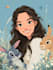 do disney cartoon portrait