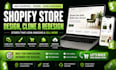 replicate, copy, clone, revamp, design, redesign your shopify store or website