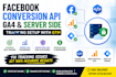setup ga4, GTM and facebook conversion API tracking