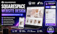 design a squarespace website with ecommerce and secure payment integration