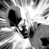 draw black and white comic superhero character line art
