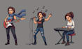 do pixel art animation pixel art sprite sheet pixel animation character design