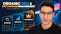 improve organic traffic with SEO and instagram management