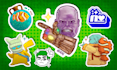 draw fun custom stickers in cartoon style