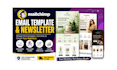 design responsive mailchimp email template and newsletter