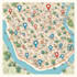 design a professional flat linear vector map