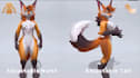 custom vrchat avatar commission, 3d model, vrc avatar, furry avatar vr character
