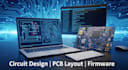 do circuit design, pcb layout, firmware development, pcb design