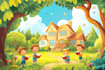 illustrate a children book illustration