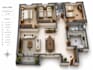 do 2d floor plan drawing and 3d modeling