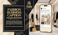 design professional social media posts and captions