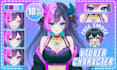 create stunning live2d vtuber model rigging with free expressions