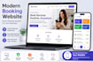 build a professional booking website online appointment and reservation system