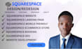 design, redesign, edit squarespace website and squarespace development