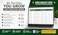 do accurate web research and create a clean excel data list