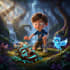 create ai content creation and ai pixer 3d animation in reasonable