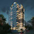 design modern minimalist house, cabin or villa with realistic 3d rendering