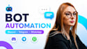 create discord bots manychat whatsapp chatbots