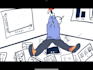 create a 2d hand drawn animated loop