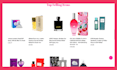 design perfume website  perfume store perfume  shopify  cosmetics cosmetics stor