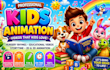 create 3d kids educational cartoon animation  story times