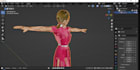 create, rig, weight paint, vrchat,vtuber,vroid,mmd, blendshape, vrm, icone,sfm