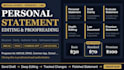 edit medical school personal statement, residency and application essays